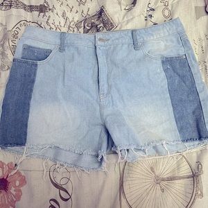 Jean shorts, new never worn
